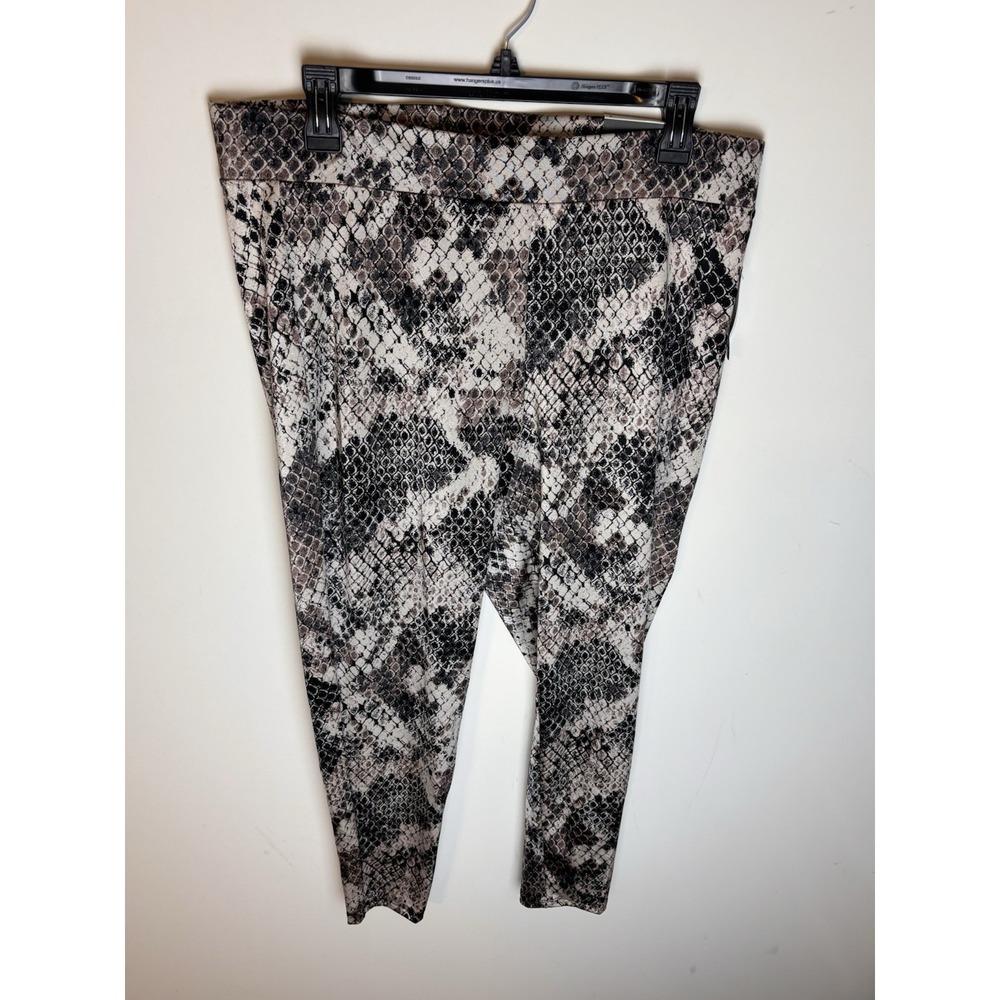 Torrid Womens Snakeskin Print High Waist Stretch Liquid Leggings Sz 2 (2X) NWT